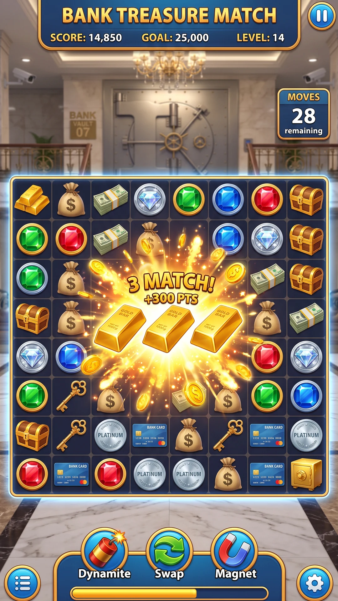 Coin Match: 3D Coin Puzzle screenshot
