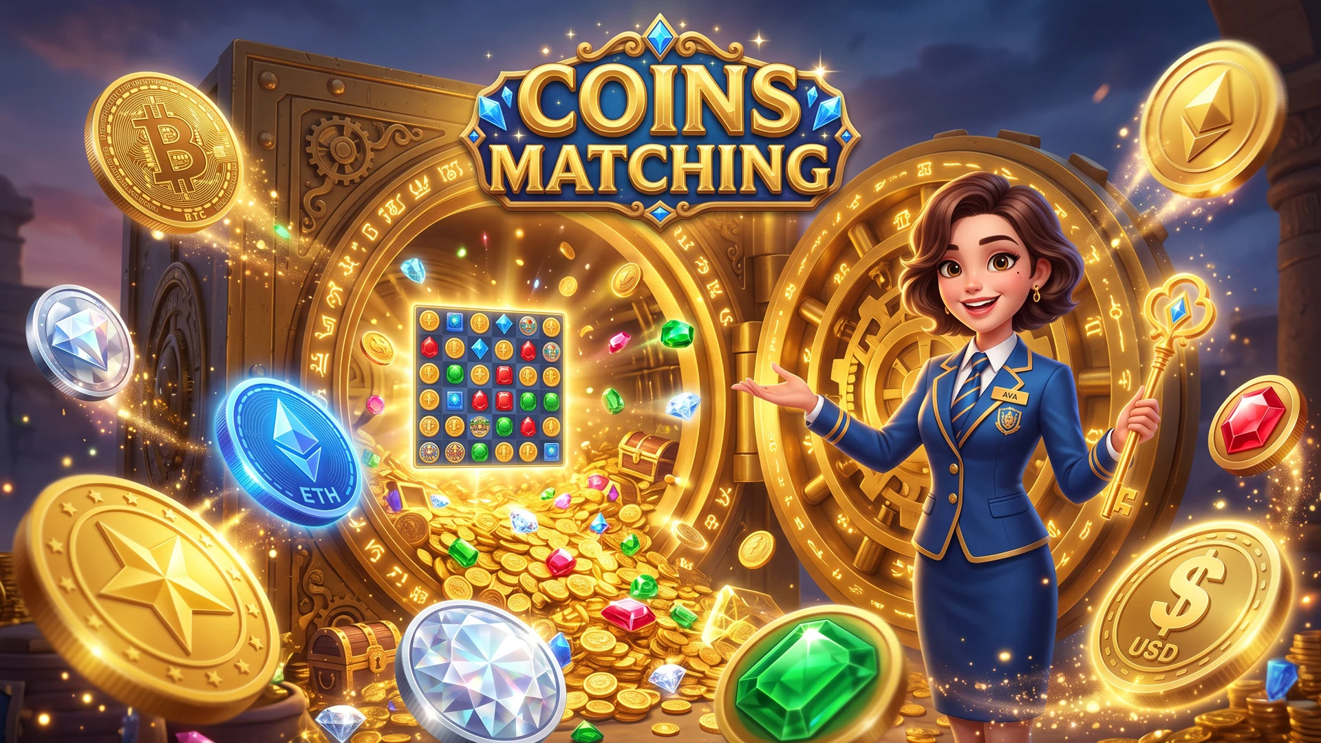 Coin Match: 3D Coin Puzzle screenshot