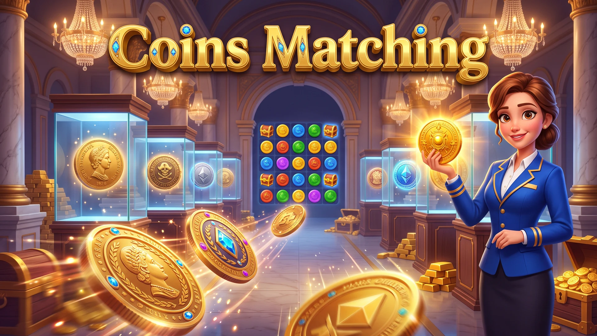 Coin Match: 3D Coin Puzzle screenshot